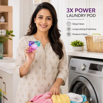 5 in 1 Laundry Power Detergent Pods (Pack of 30)